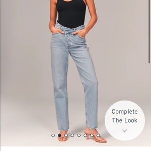 Abercrombie The Dad High Rise Jeans